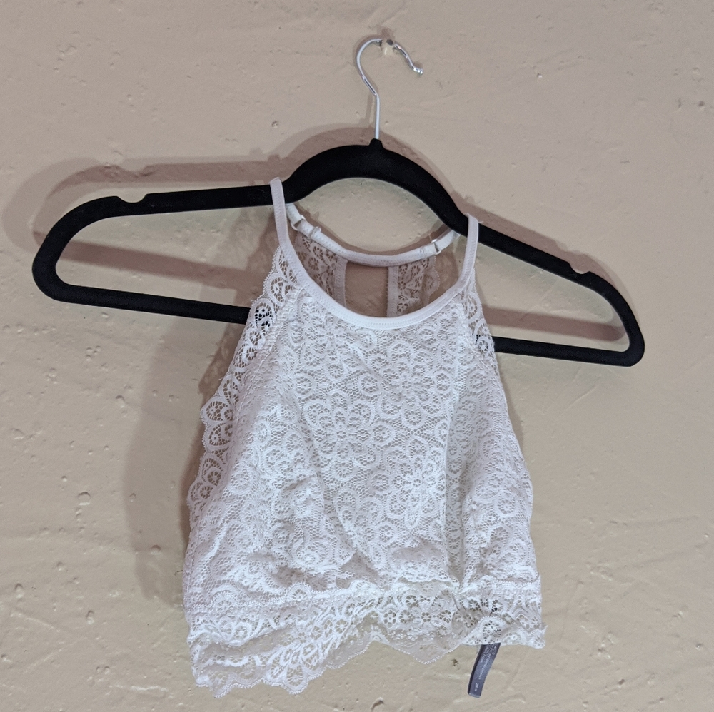 High neck bralette
